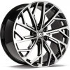 CARBONADO ELDORADO hliníkové disky 9x20 5x112 ET30 BFP - Black Front Polished