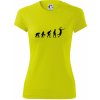 Evolúcia volejbal smeč - Dámske Fantasy športové (dresovina) - 2XL ( Neonová žltá )