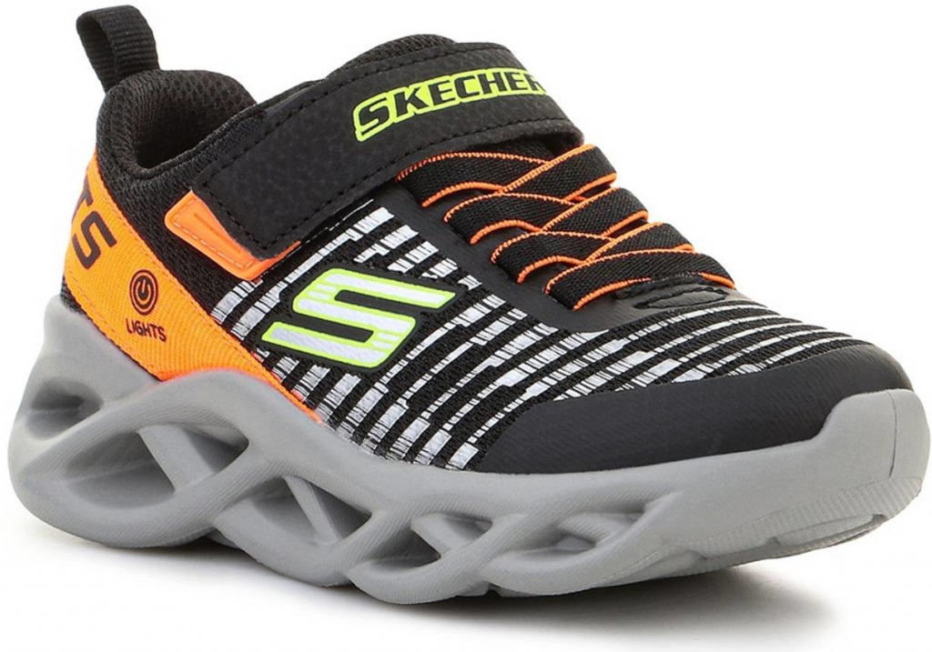 Skechers Svetielkujúca S Jr 401650L bkor