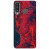Picasee silikónový prehľadný obal pre Huawei P30 Lite - Organic red