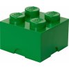 LEGO® Úložný box 25 x 25 x 18 cm tmavě zelená
