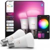 2x LED žiarovka E27 A60 6W = 60W 810lm 1800-20000K CCT + RGB SMART Smart Bluetooth ZigBee White and Color Ambiance Philips HUE