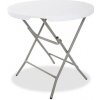 Skladací okrúhly stôl - priemer 80cm, výška 75cm
