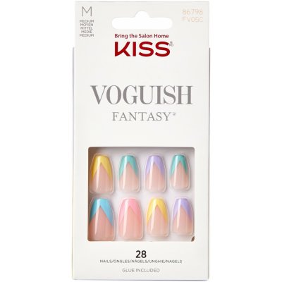 KISS Nalepovacie nechty Voguish Fantasy Nails - Disco Ball 28 ks