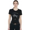 Equestro Tričko Jumping Diamonds Equestro, dámske, čierne Veľkosť: L