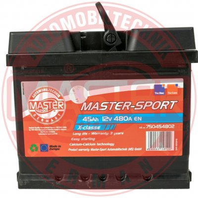 Master-Sport 12V 45Ah 480A 780454802