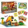 CRAZE Adventný kalendár Dinosaury - výbuch sopky