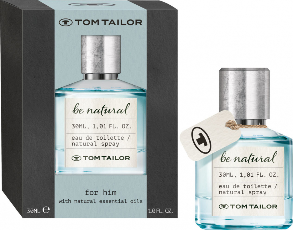 Tom Tailor be natural toaletná voda pánska 30 ml