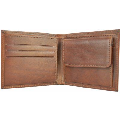 pánska luxusná peňaženka z pravej kože č.7942 v hnedej farbe pravá koža