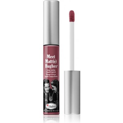 theBalm Meet Matt(e) Hughes Long Lasting Liquid Lipstick dlhotrvajúci tekutý rúž odtieň Charming 7.4 ml
