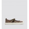 OCA Mary Jane Leopard Print Suede Sneaker