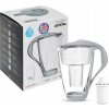 Sklenená filtračná kanvica Dafi Crystal LED SIVÁ + 1 filter Classic