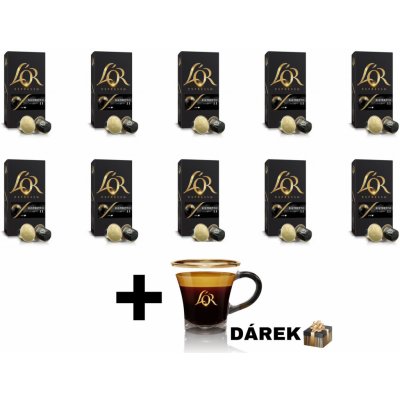 L'Or Espresso Ristretto Intenzita 11 hliníkových kapsulí kompatibilných s kávovary Nespresso 100 ks
