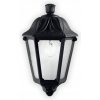 Záhradné nástenné svietidlo Ideal Lux čierne E27 1 W