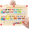 MAGNETICKÁ TABUĽKA LABYRINT GULE ČÍSLA MONTESSORI HRAČKA PRE DETI