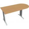 Hobis Doplnkový stôl Flex, 160x75,5x80 cm, buk/kov
