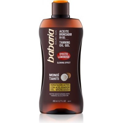 Babaria Sun Bronceadora rozjasňujúci gél pre podporu opálenia 200 ml