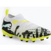 Detské kopačky PUMA Future 9 Match Creativity Fg/Ag Jr yellow alert/mint jelly/puma white/puma black
