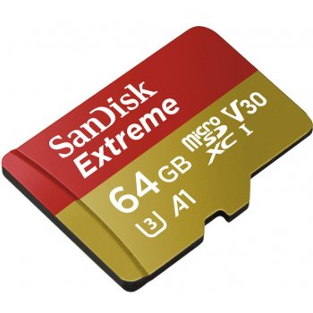 SanDisk microSDXC 64GB UHS-I U3 SDSQXAF-064G-GN6MA