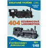 Papierový model - Ozubnicová lokomotíva 404