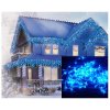 ProfiLED vonkajšie vianočné osvetlenie domu cencúle modré 5m 202led 2w MLZ500