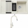Blanco ADIRA 6 S biela soft s excentrom 527606 + Blanco MIDA-S biela soft 526968