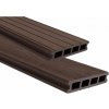 Gutta Guttadeck terasové prkno WPC 3D wpc prkno 140 x 25 x 4000 mm oak brown