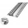 MasterLED Hliníková lišta 10mm Pod obklad, profil pre LED pásiky, 2m, 10ks, ML1443_10