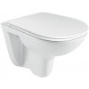 MEREO - WC závesné, RIMLESS, 530x355x360, keramické, vr. sedátka CSS113S VSD81S