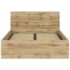 BRW Posteľ TETRIX LOZ/140/B dub wotan