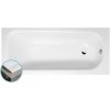 LAURA SLIM obdĺžniková vaňa 160x70x39cm, biela