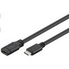 PREMIUMCORD USB- C prodlužovací kabel (USB 3.1 generation 1), C/M - C/F, 2m ku31mf2