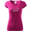 Profil kopca - Malá Fatra - Dámske tričko Pure - 2XL ( Fuchsiová )