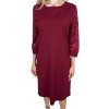 Sylwia Dámske šaty KATRIN Farba: Vínová, Veľkosť: S Vínová 44