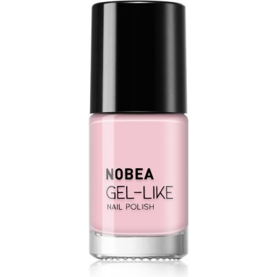 NOBEA Day-to-Day Gel-like Nail Polish lak na nechty s gélovým efektom odtieň Baby pink #N49 6 ml