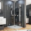 AQUATEK SMART S7 90cm sprchový kút štvrťkruhový, profil chróm, sklo číre, SMARTS7CH9062