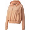 Dámska mikina Puma, HER HOODIE TR SLM lososová,biela L