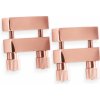 NS Novelties Bound Nipple Clamps V1 Rose Gold