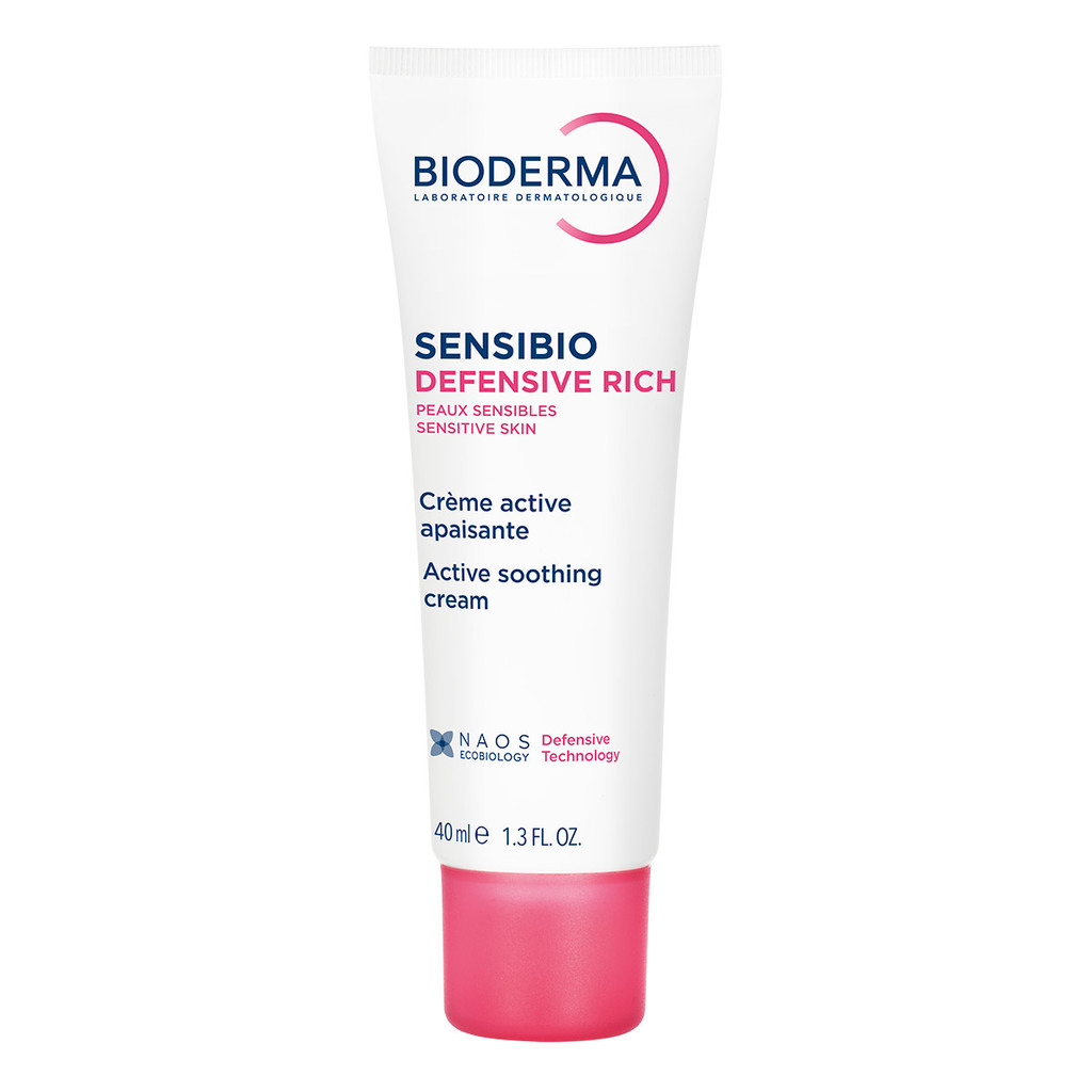 Bioderma Sensibio Defensive Rich krém pre citlivú pleť – výživná formula pre každodennú starostlivosť o pokožku.