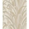 Grandeco CU3003 Vliesová tapeta na stenu, listy trávy, rozmery 0,53 x 10,05 m
