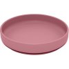 Petite&Mars tanier silikónový s prísavkou TAKE&MATCH Dusty Rose 6m+ 400 ml