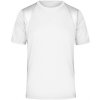 James&Nicholson Pánske funkčné tričko JN306 White M