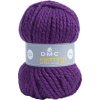 Priadza KNITTY 10 100g, tmavo fialová - odtieň 840