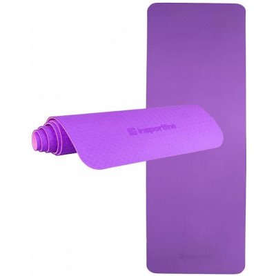 Fitness podložka inSPORTline Doble 173x61x0,6 cm Farba fialovo-ružová