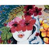 Zuty – Maľovanie Podľa Čísel – Žena A Kvetinové Oči, 80 × 100 cm, Plátno 8596530094067