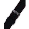 Orient silikónový čierny, strieborná spona pro model FUNG3 VDFCKSW