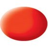 Revell akrylová 36125: matná světle oranžová luminous orange mat