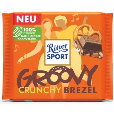 Ritter Sport Groovy Crunchy Brezel 100g