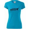 Karate Evolúcia - kop - Dámske Fantasy športové (dresovina) - 2XL ( Svetlý tyrkys )