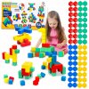KIK Vzdelávacie magnetické kocky 64 ks